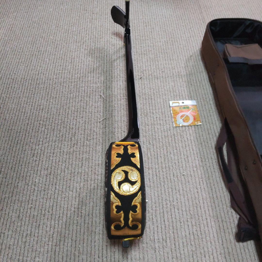 三線 ケース付き 人工蛇柄