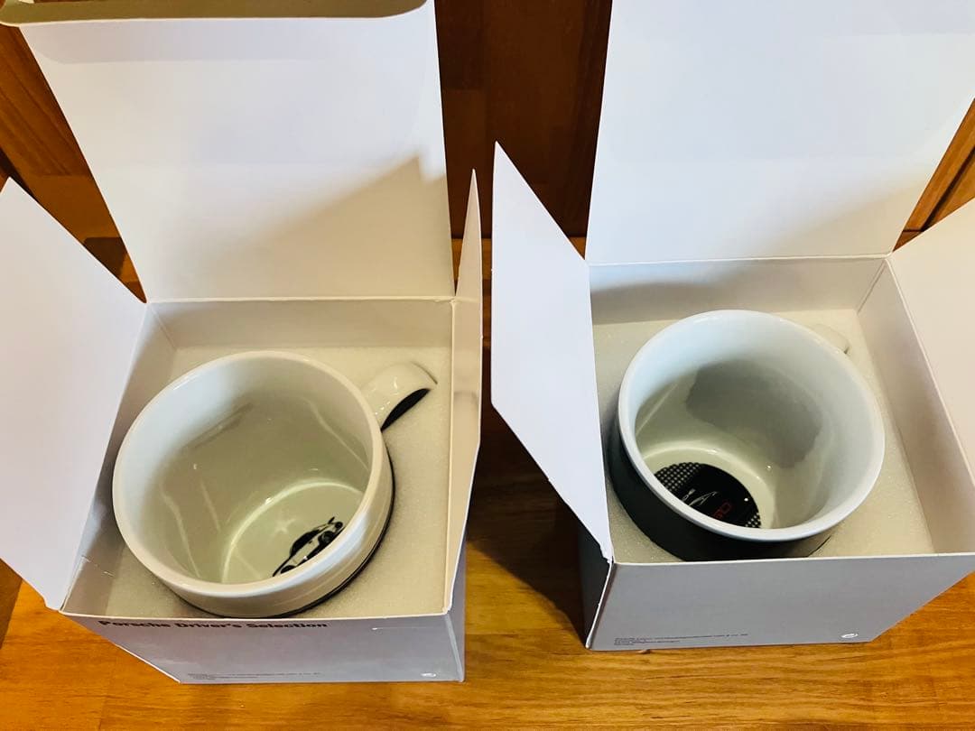 【2個】ポルシェ マグカップ PORSCHE 911 50周年／turbo