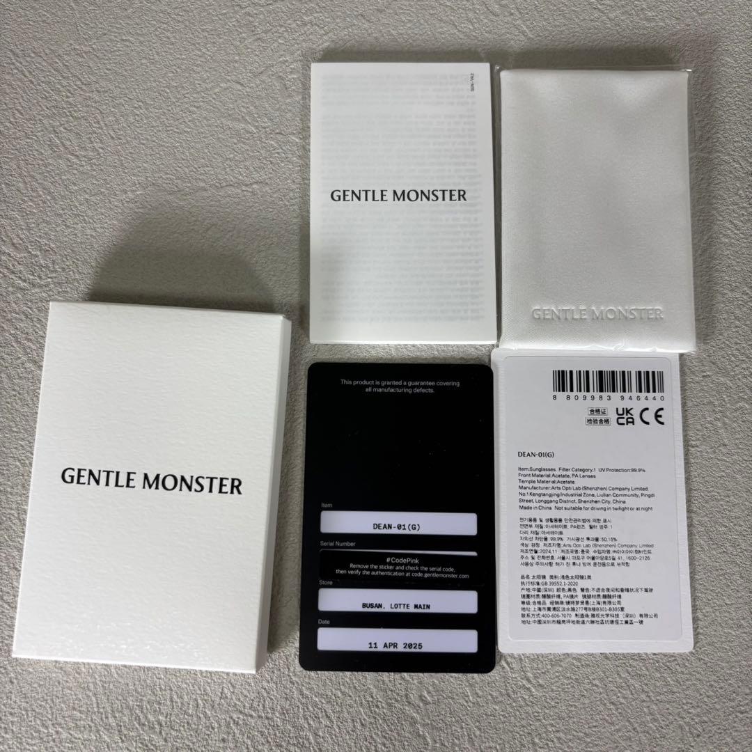 GENTLE MONSTER ジェントルモンスター　DEAN サングラス