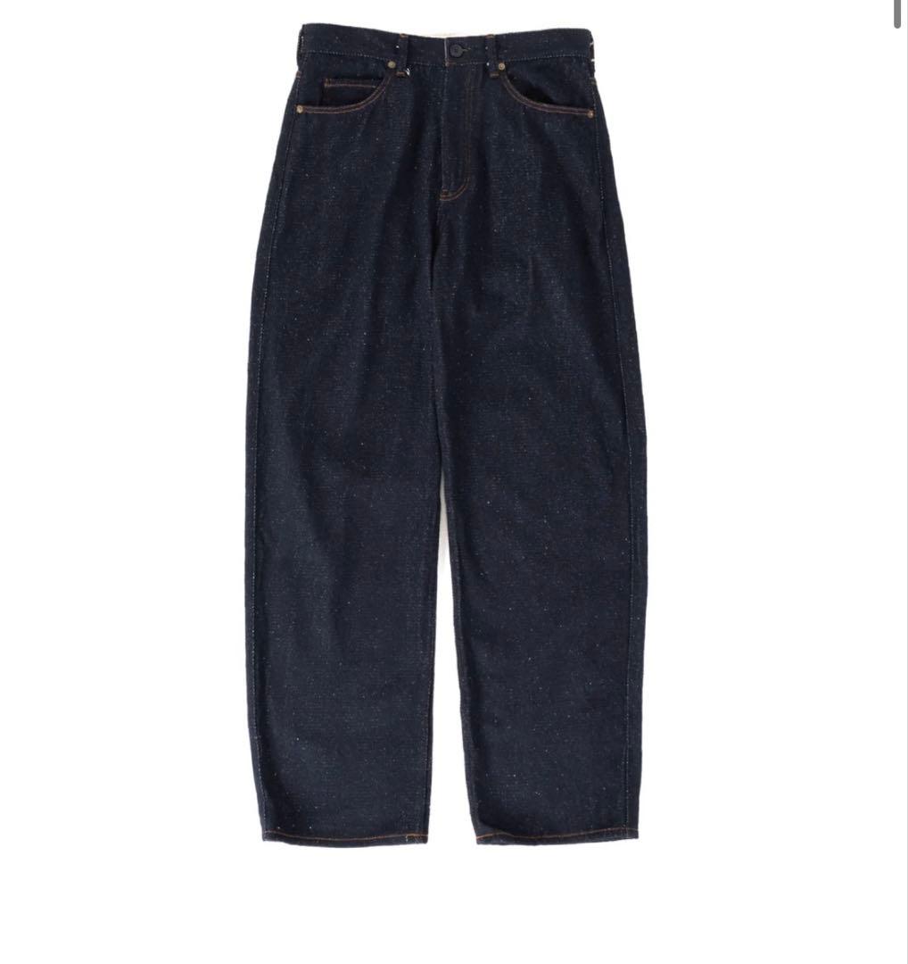 土日限定価格】 Cornier SILK NEP DENIM PANTS