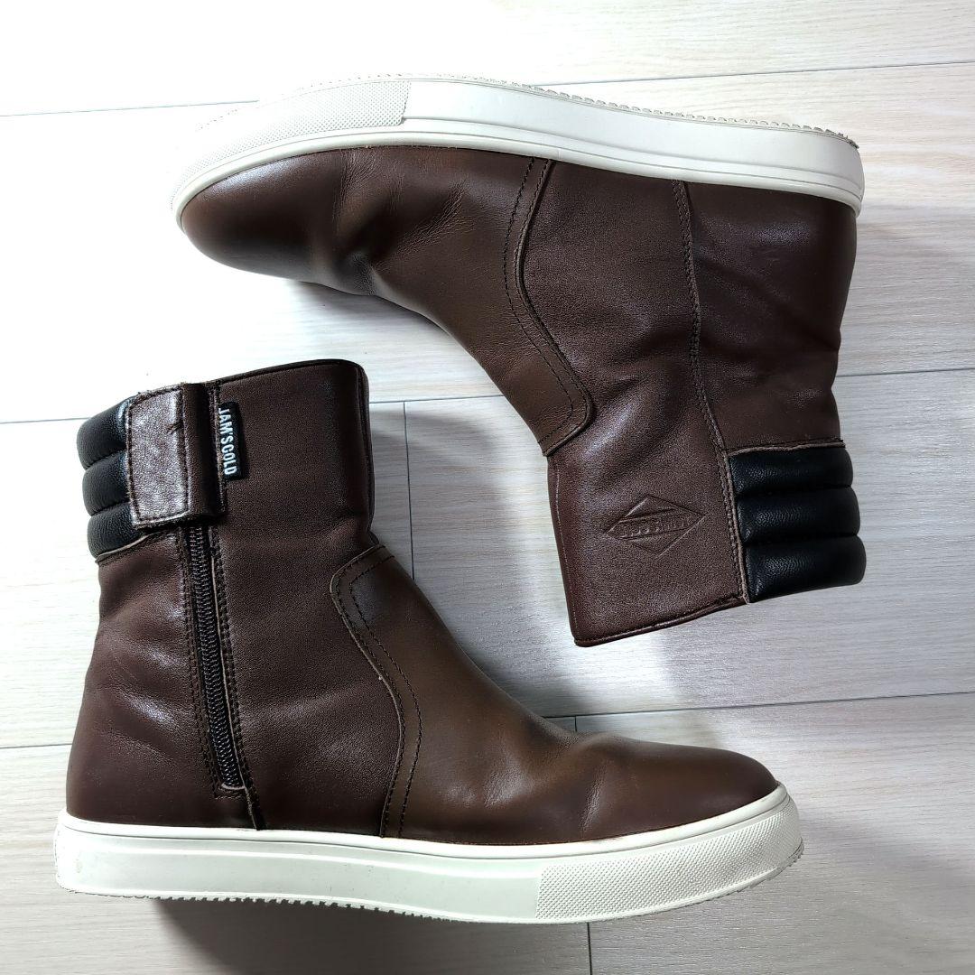 JAM'S GOLD ジャムズゴールド 牛革 ライディング シューズ ブーツ