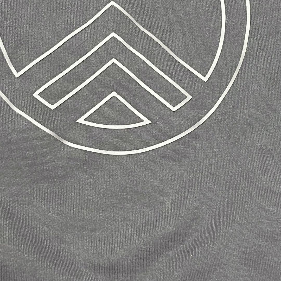 TFW49 トレーナー スウェット プリント サークルロゴ ジップポケット 黒