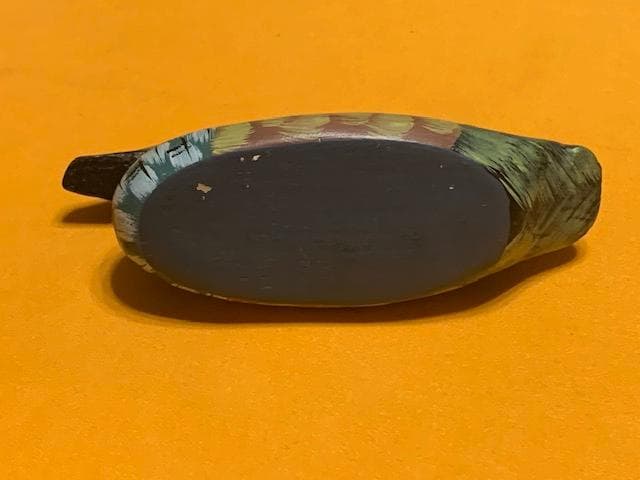 羽模様❣️木製カモの彫刻❣️2体セット◇置物◇インテリア - メルカリ