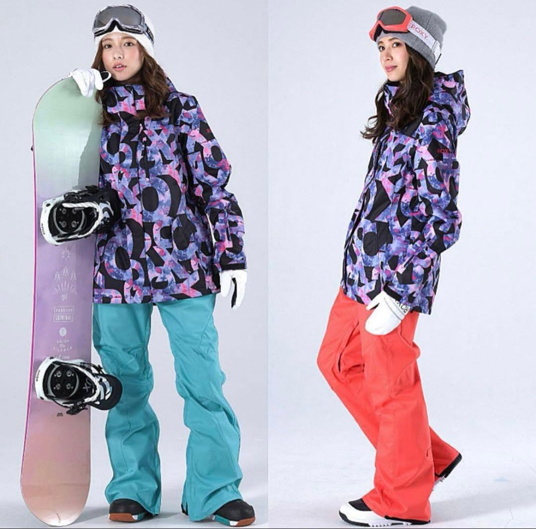 【値下げ】ROXYスノボーウェア ScoLar スノーパンツ レディース セット