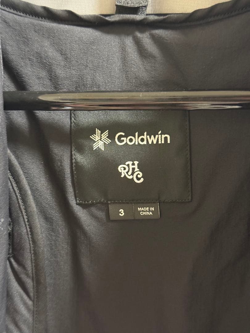 Goldwin RHC ステンカラーコート サイズ3 黒