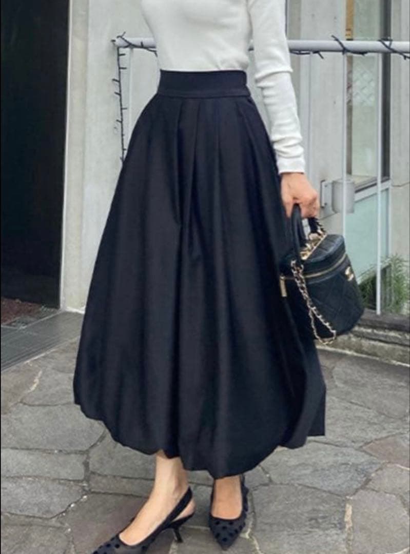 JENNE 大人バルーンスカート ブラック M