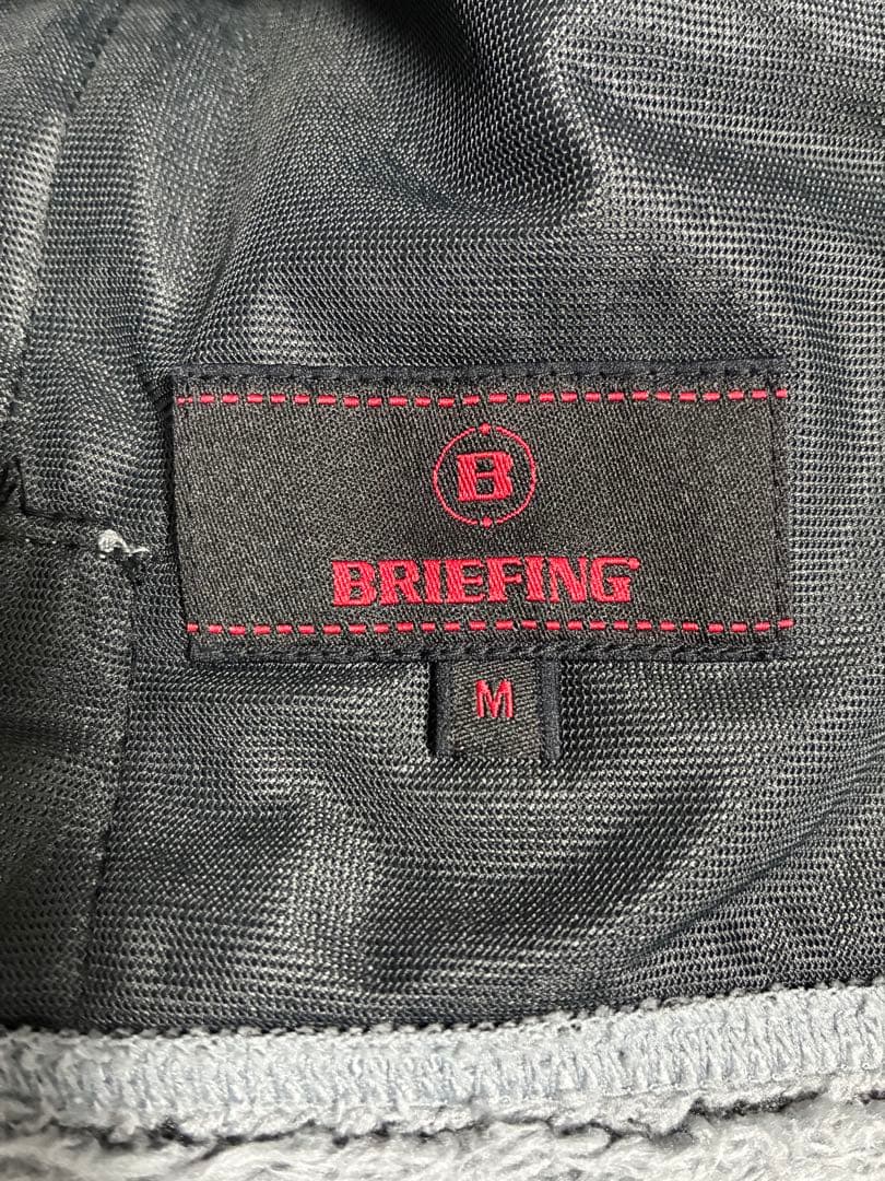 た*し様 BRIEFING ブリーフィングゴルフ フリースパーカーグレー M