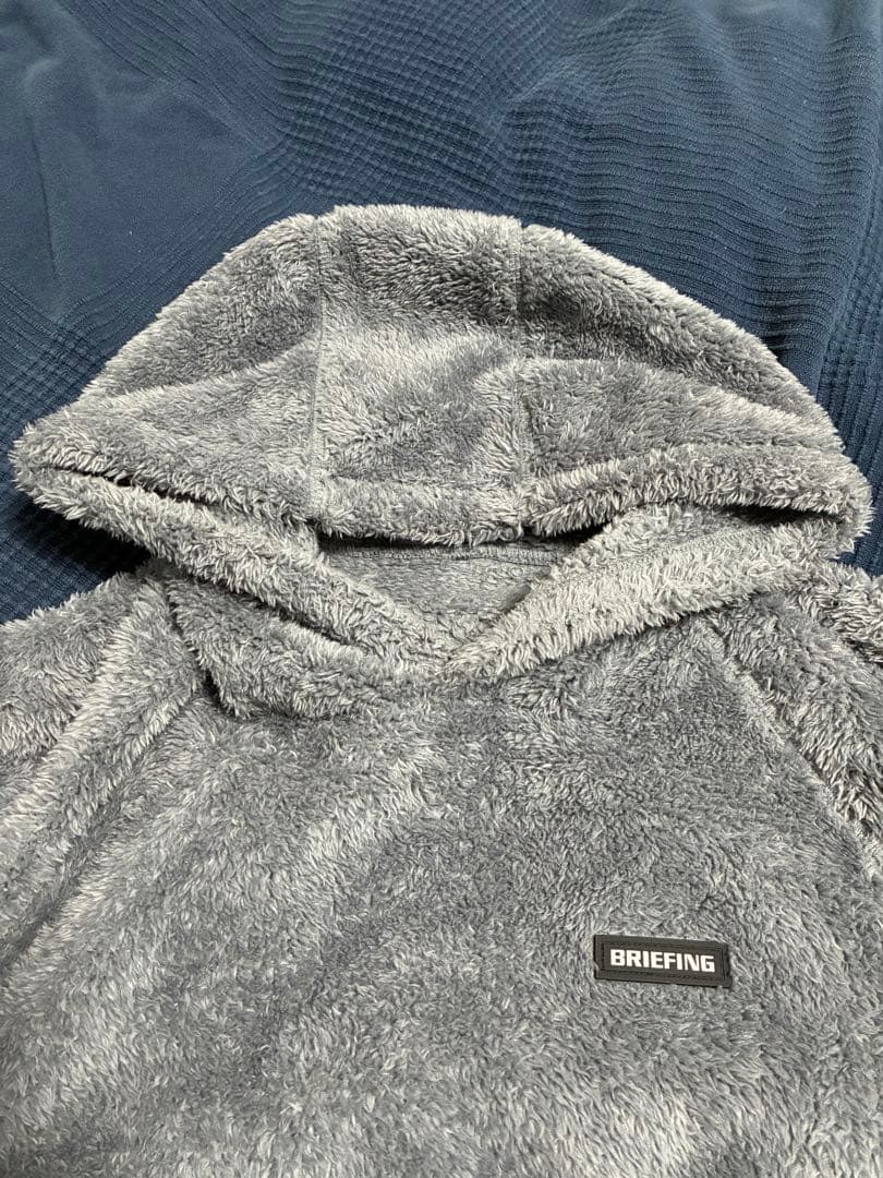 た*し様 BRIEFING ブリーフィングゴルフ フリースパーカーグレー M