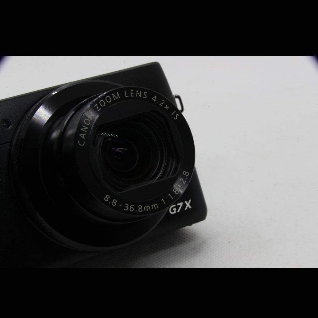 【美品】Canon G7 X コンパクトデジタルカメラ バッテリー充電器付属