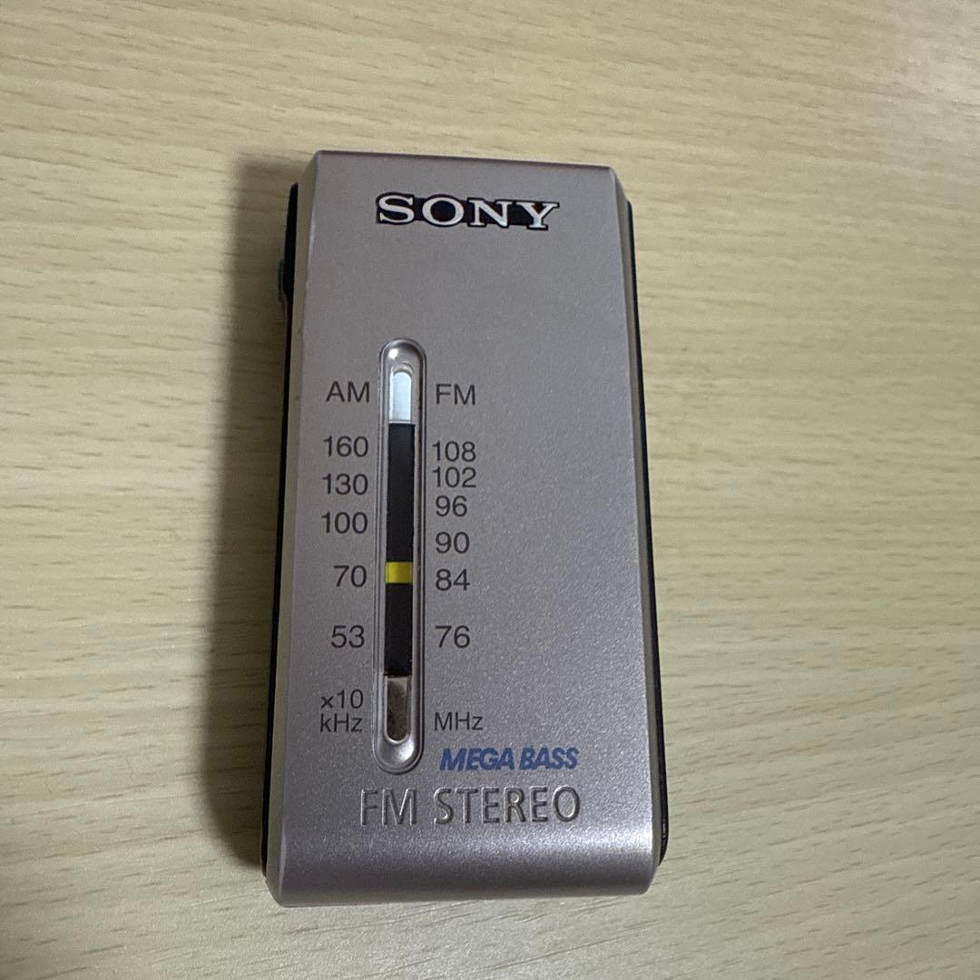 SONY 携帯ラジオ SRF-S86 FM/AMポケッタブルラジオ ソニー - メルカリ