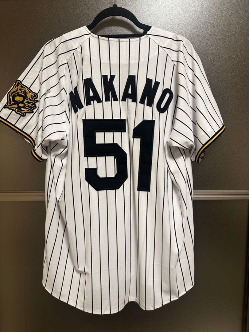 阪神タイガース 中野拓夢 レプリカユニフォームLサイズ