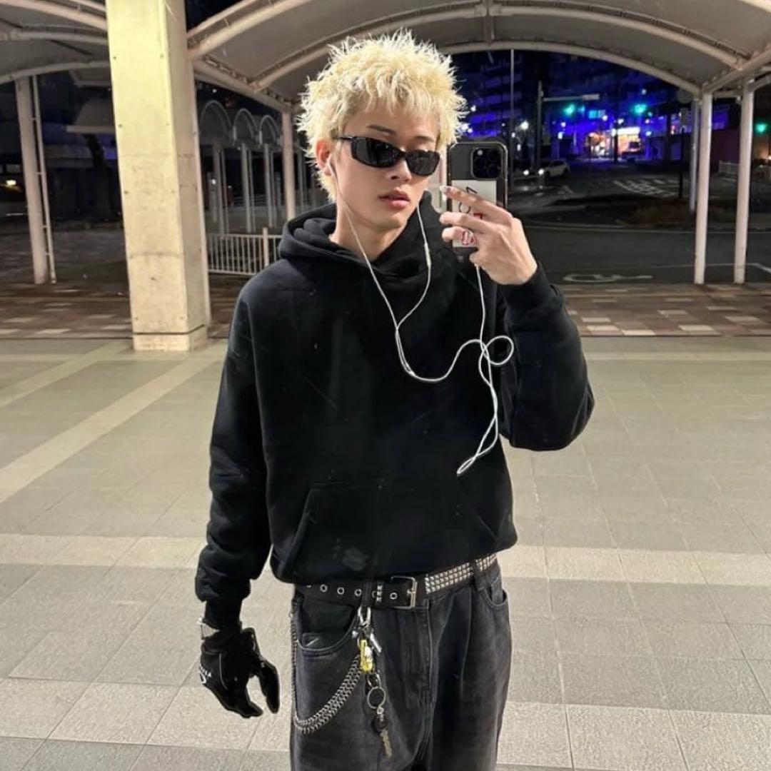 ケンタウロス健太着用 スタッズベルト 黒 ブラック - メルカリ