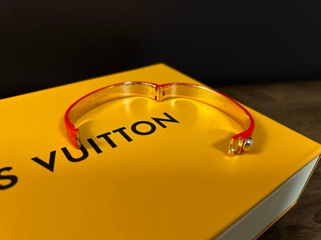 LOUIS VUITTON カフ ナノグラム バングル/ブレスレット