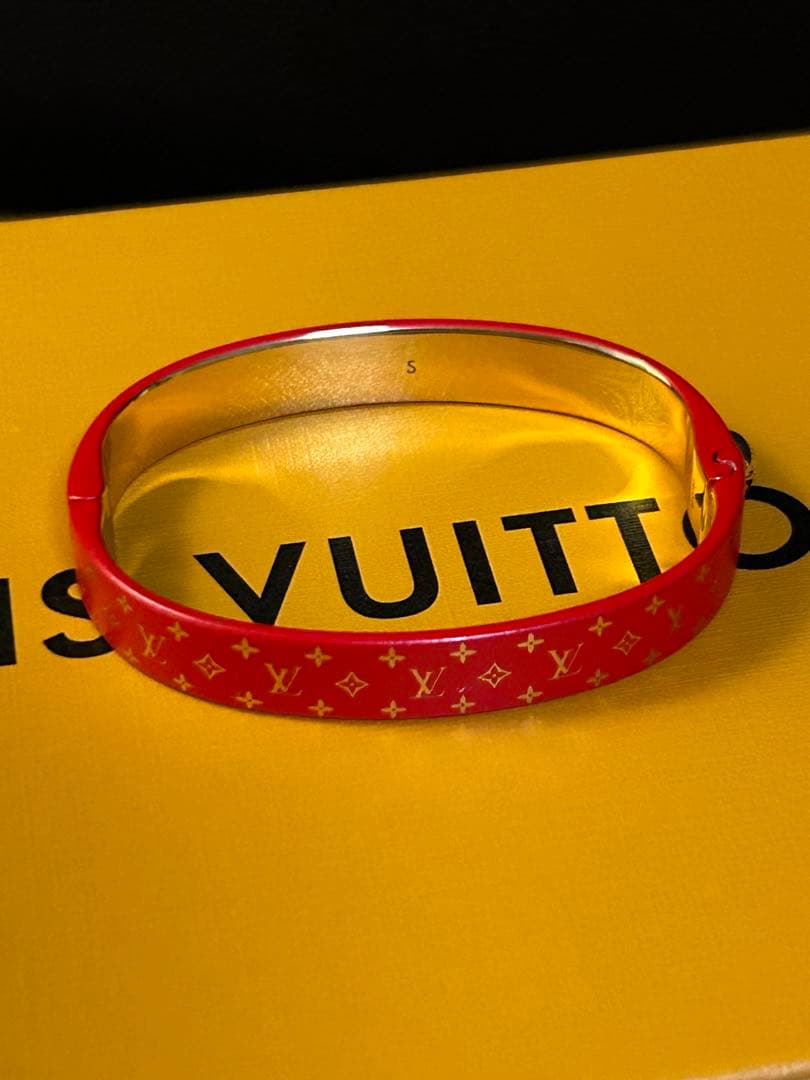 LOUIS VUITTON カフ ナノグラム バングル/ブレスレット