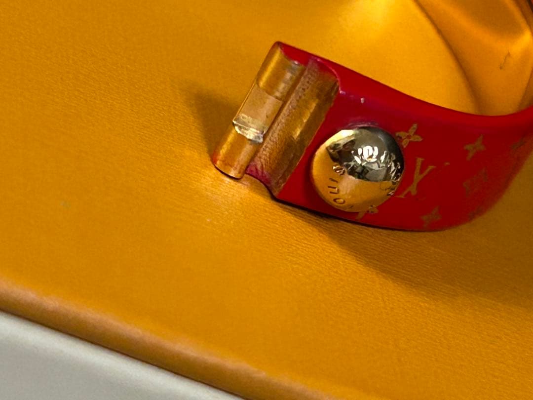 LOUIS VUITTON カフ ナノグラム バングル/ブレスレット