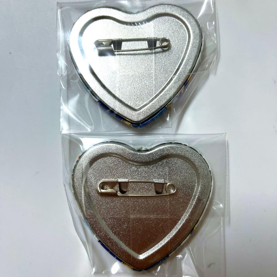 納棺師 イソップ ハート缶バッジ 4周年 スイパラ カフェ 第五人格