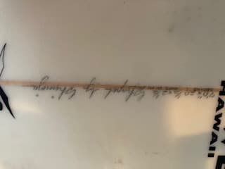 （最終）DICK BREWER Hawaii サーフボード