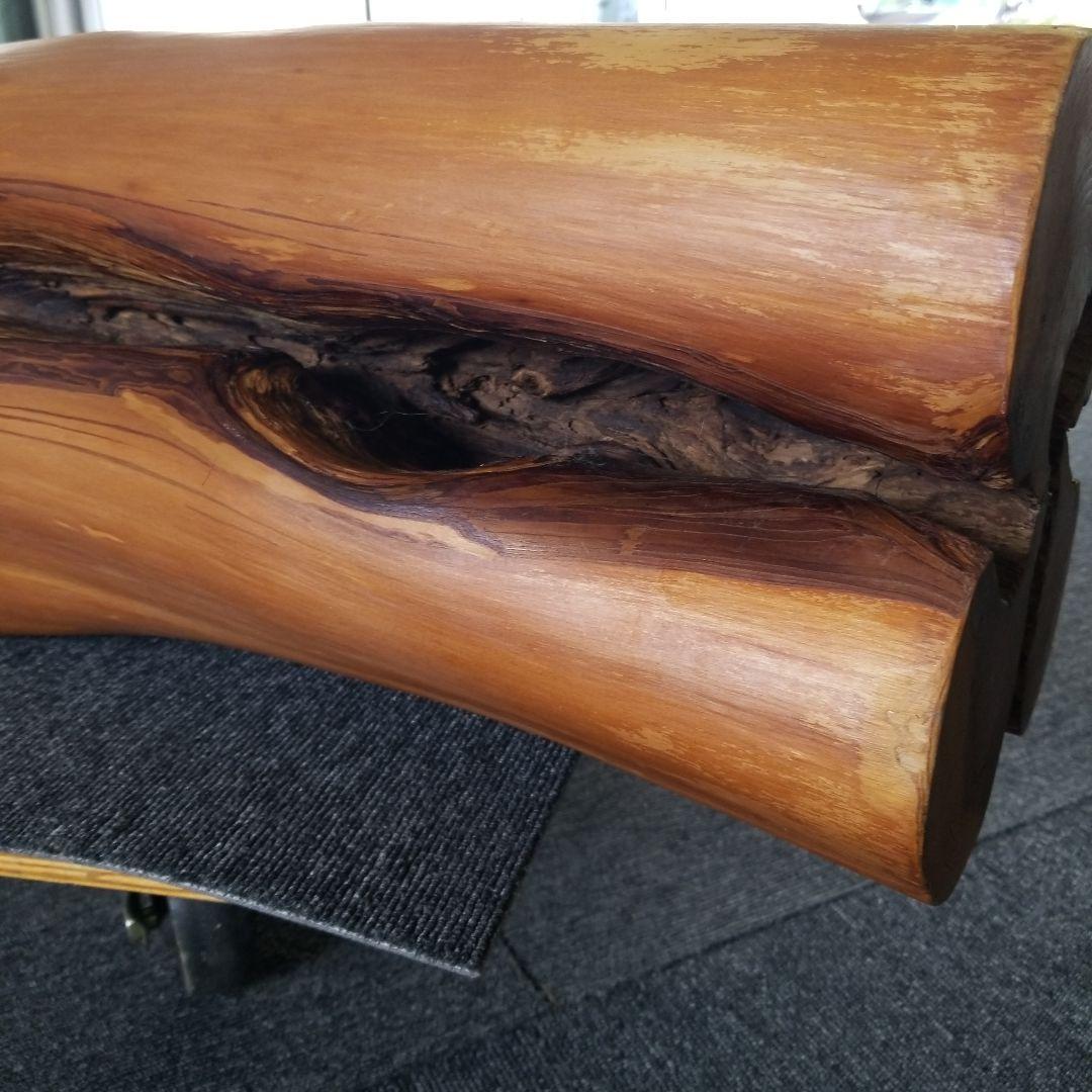 オブジェ置物《杉の珍木》☆稀少限定《四つ葉のクローバー》幸運&希望頼める便発送