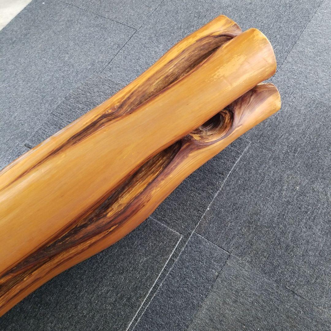 オブジェ置物《杉の珍木》☆稀少限定《四つ葉のクローバー》幸運&希望頼める便発送