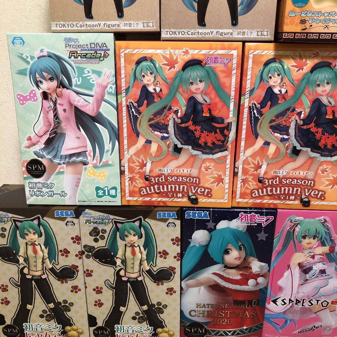 初音ミクフィギュア16体まとめ売り 未開封 初音ミク フィギュア 16体