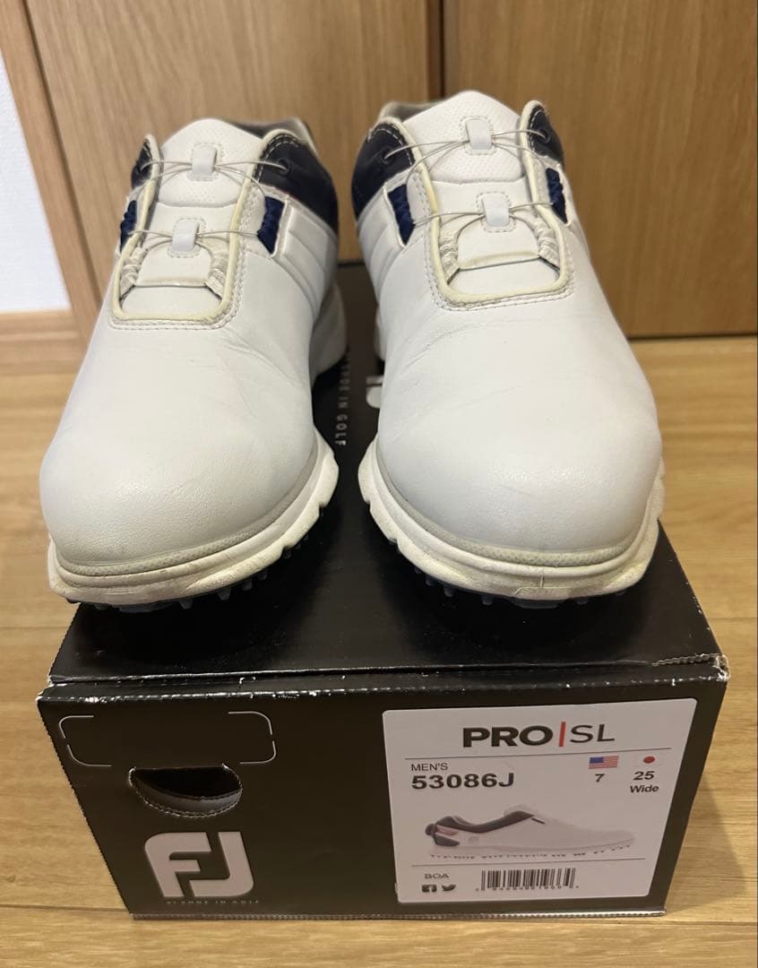 FOOTJOY PRO/SL ゴルフシューズ BOA スパイクレス　25センチ