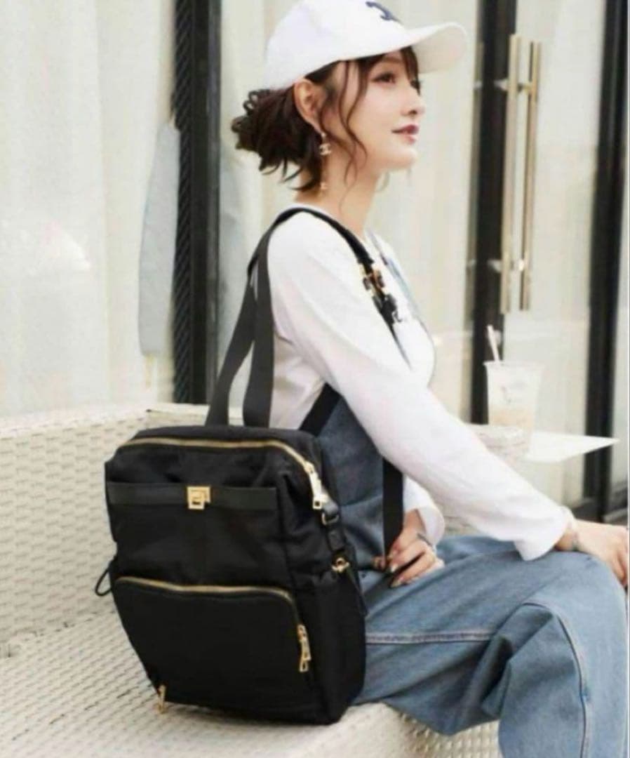 成瀬愛里さん マザーズリュック トート 2wayバッグ 本物