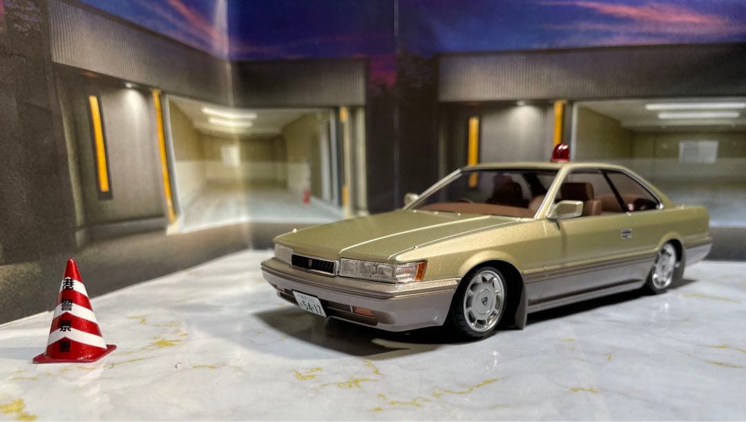 アオシマレパードプラモデルあぶない刑事 横浜333も54-17 - メルカリ