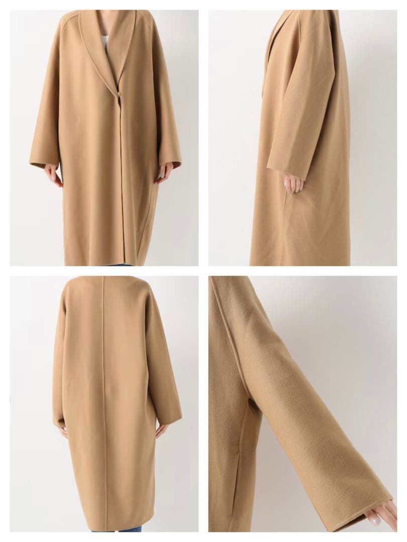 クリーニング済【ALMA ROSA/アルマローザ】コートアパルトモン定価14万