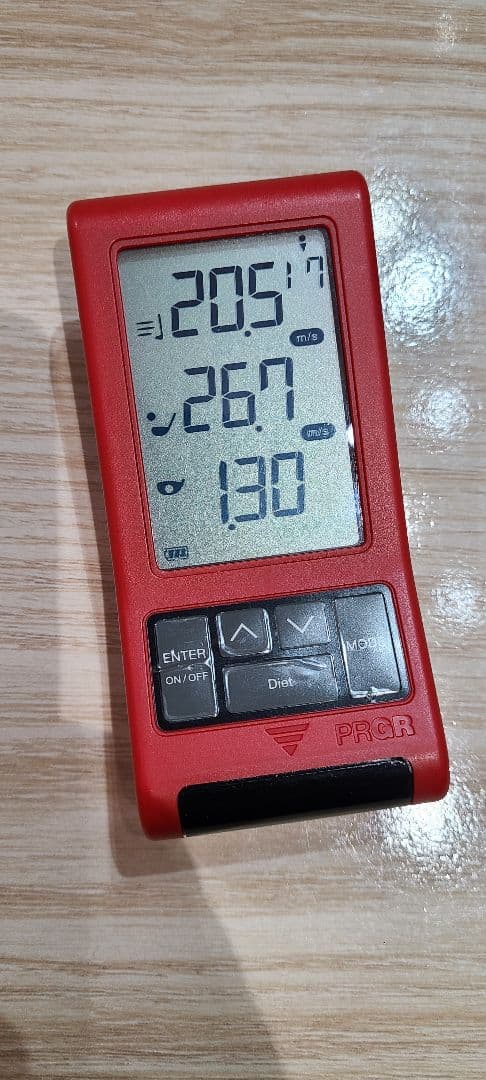 PRGR デジタルゴルフ距離計 赤