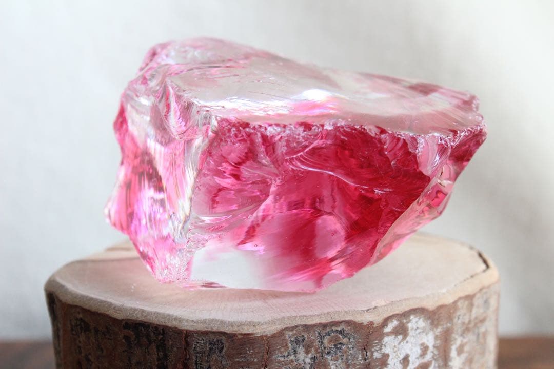 インドネシア産アンダラクリスタル　マルチカラー（ピンク・クリア）