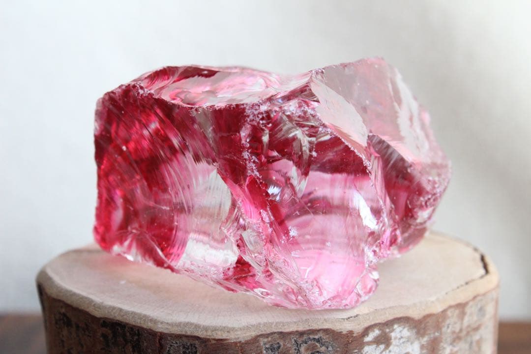 インドネシア産アンダラクリスタル　マルチカラー（ピンク・クリア）