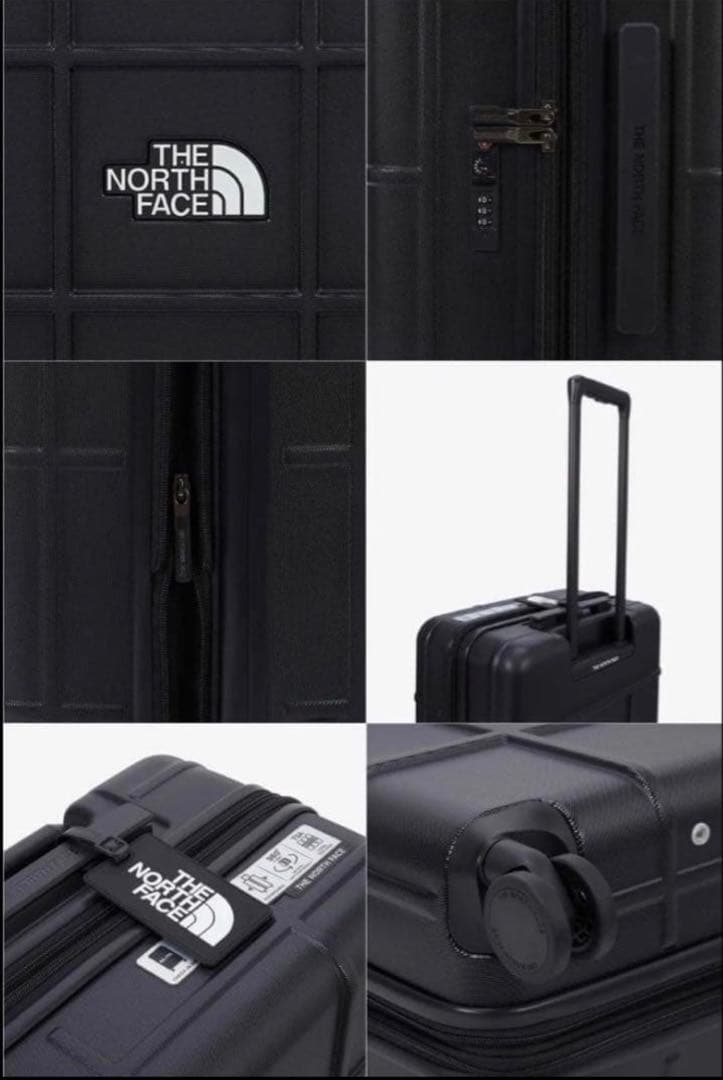 ノースフェイス スーツケース 24インチ ブラック - メルカリ