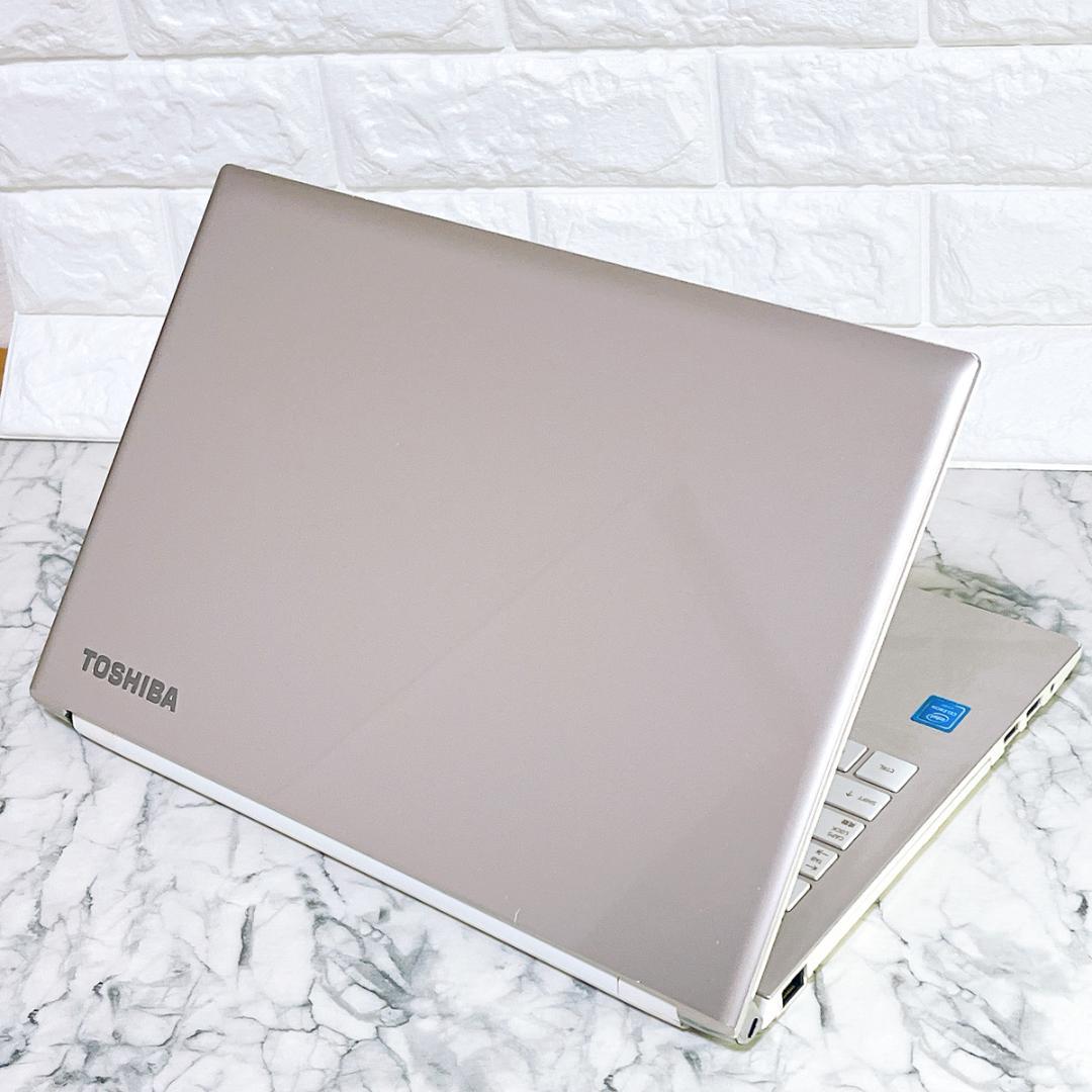 美品ゴールド✨Windows11✨爆速SSD薄型ノートパソコン✨カメラ・オフィス