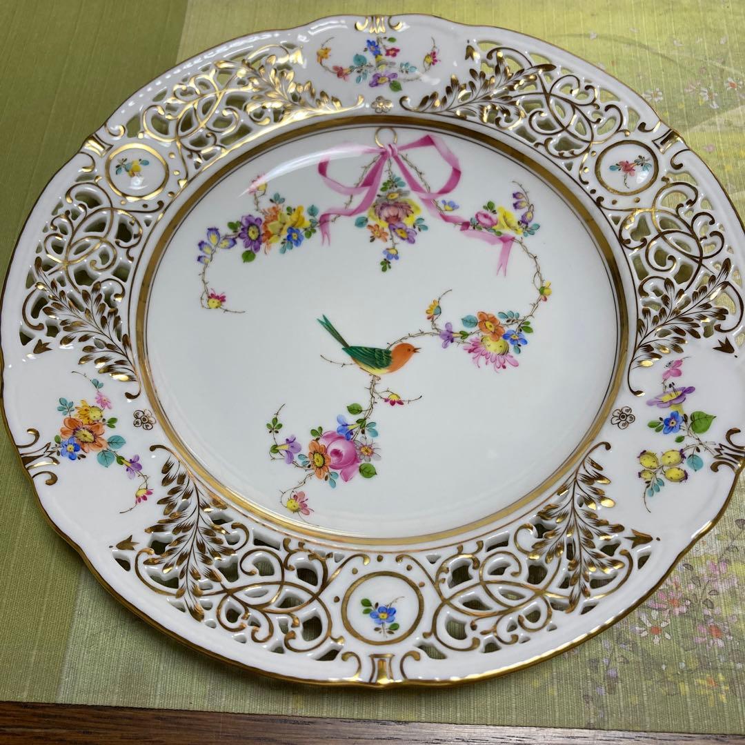 ヘレンド 地中海の庭 飾り皿 オープンワーク - メルカリ