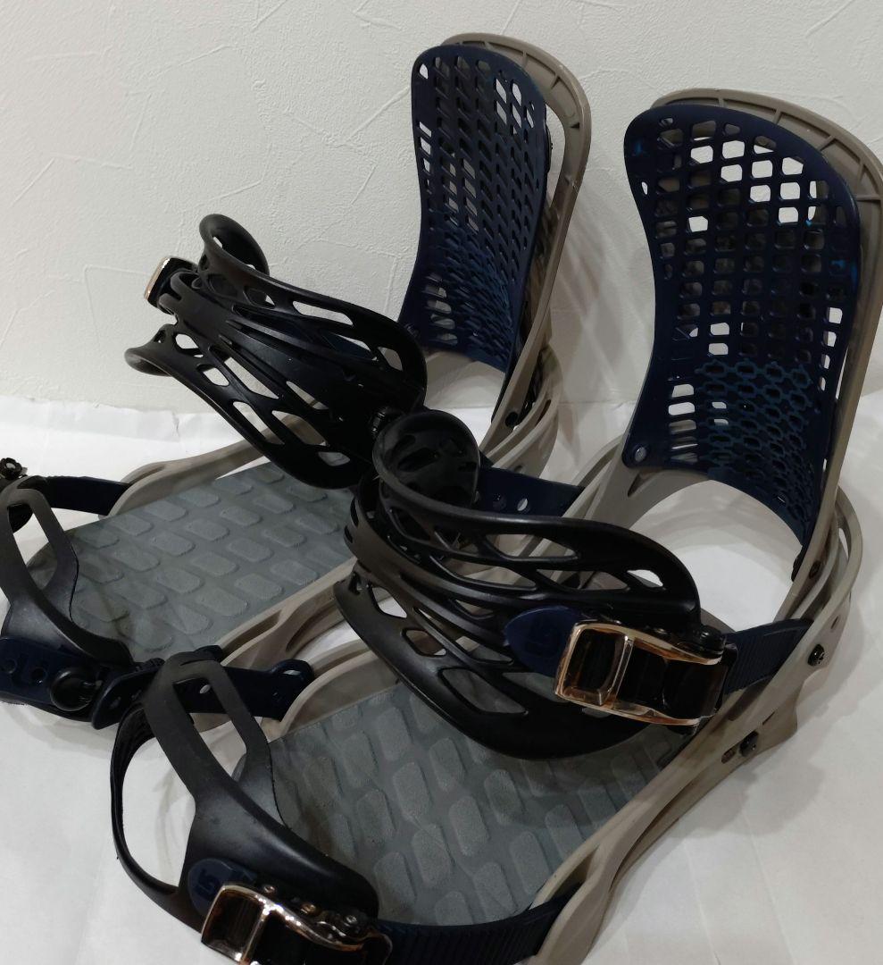 バートン　ジェネシス　TT　スノーボードビンディング ブラック/グレー　サイズМ