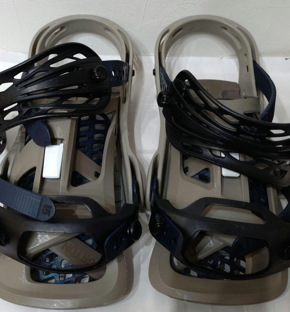 バートン　ジェネシス　TT　スノーボードビンディング ブラック/グレー　サイズМ