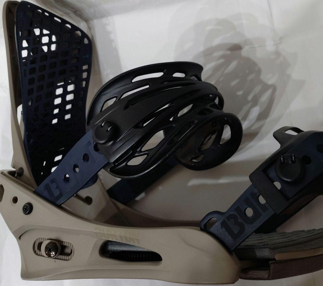 バートン　ジェネシス　TT　スノーボードビンディング ブラック/グレー　サイズМ