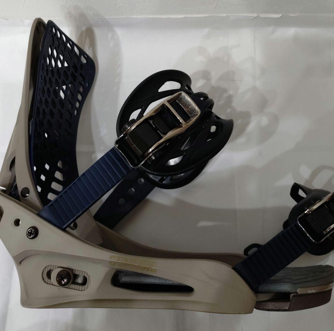 バートン　ジェネシス　TT　スノーボードビンディング ブラック/グレー　サイズМ