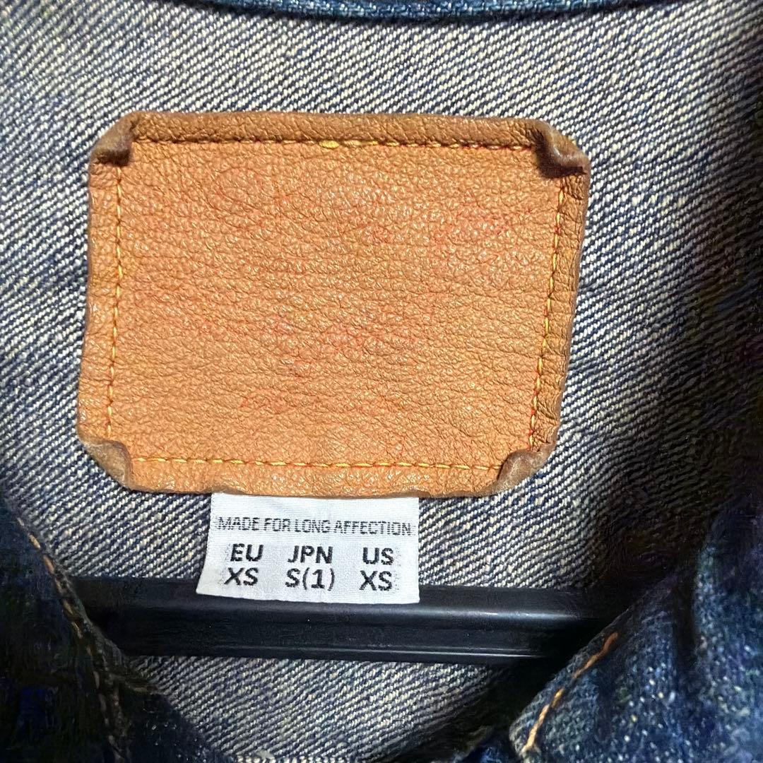 オアスロウGジャン1st　デニムジャケット　ファーストタイプ