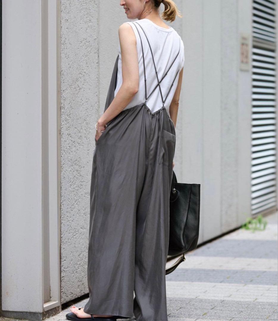 最終値下げ❣️キャミサロペット　グレー38