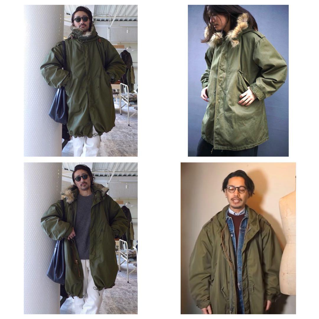 【最初期サテン★雰囲気抜群】米軍実物 M51 フィッシュテール S モッズコート