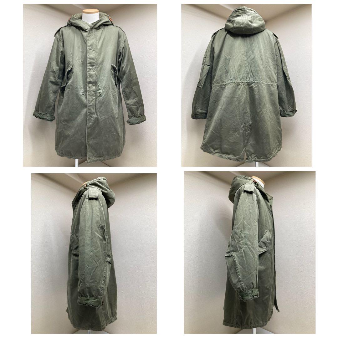 【最初期サテン★雰囲気抜群】米軍実物 M51 フィッシュテール S モッズコート