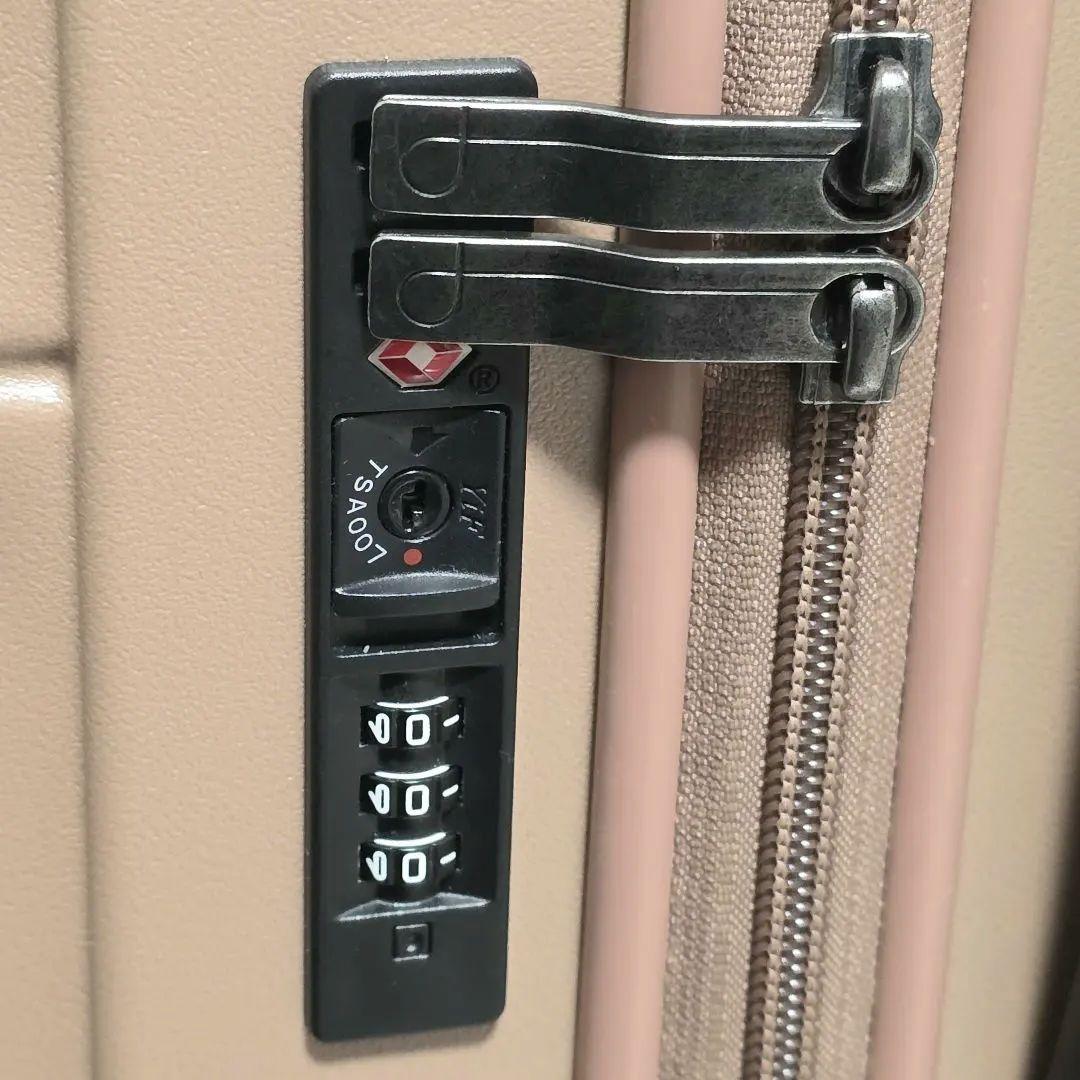 美品 プロテカ コーリー2 52L キャリーケース スーツケース ピンクベージュ