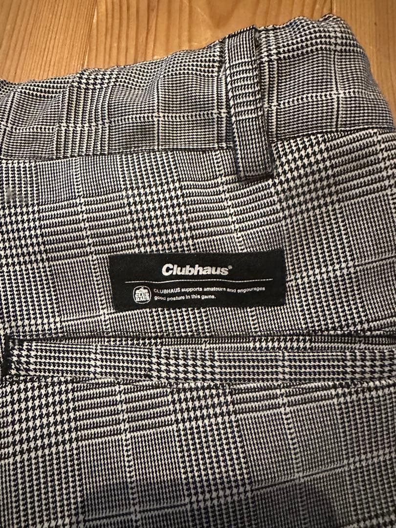 CLUBHAUS クラブハウス Center Press Easy Pants