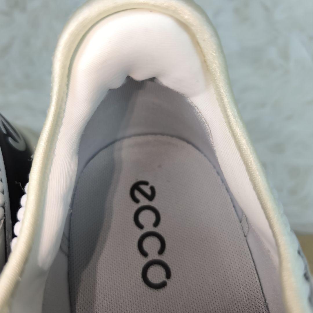 未使用級✨ エコー バイオム C4 ゴルフシューズ ゴアテックス 防水 ボア 白