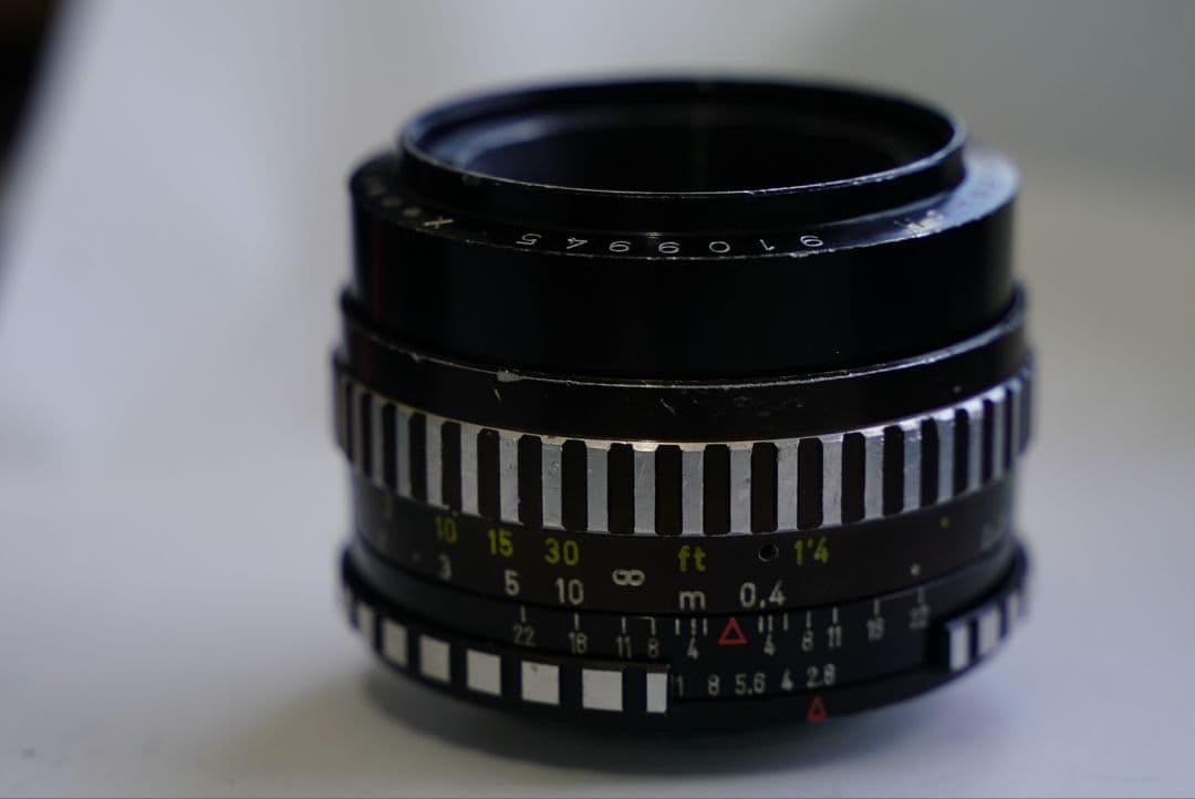 【レア】Xenar 50mm F2.8 クセナー ゼブラ 0.4m シュナイダー