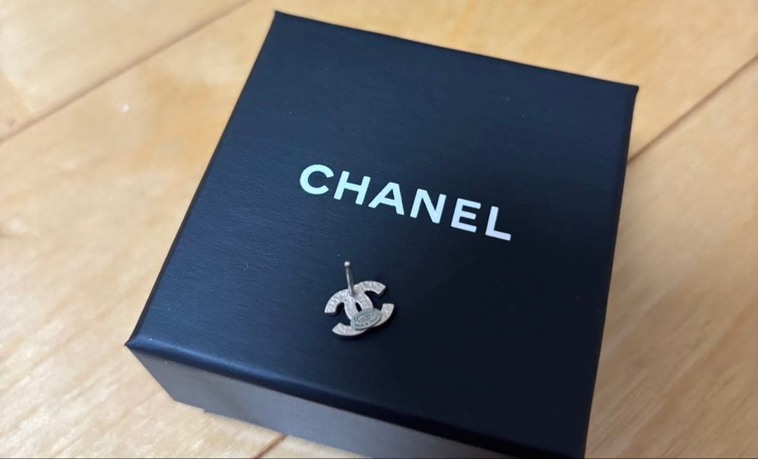 CHANEL ピアス　片耳　ココマーク　正規品