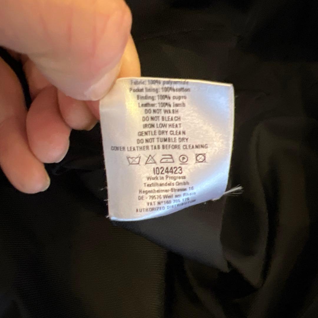 美品　OAMC ナイロンモッズコート　S ブラック