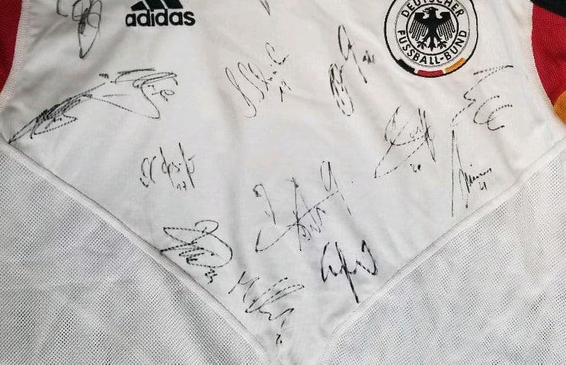 バラック クローゼ ポドルスキ シュナイダー クリンスマン 直筆サイン