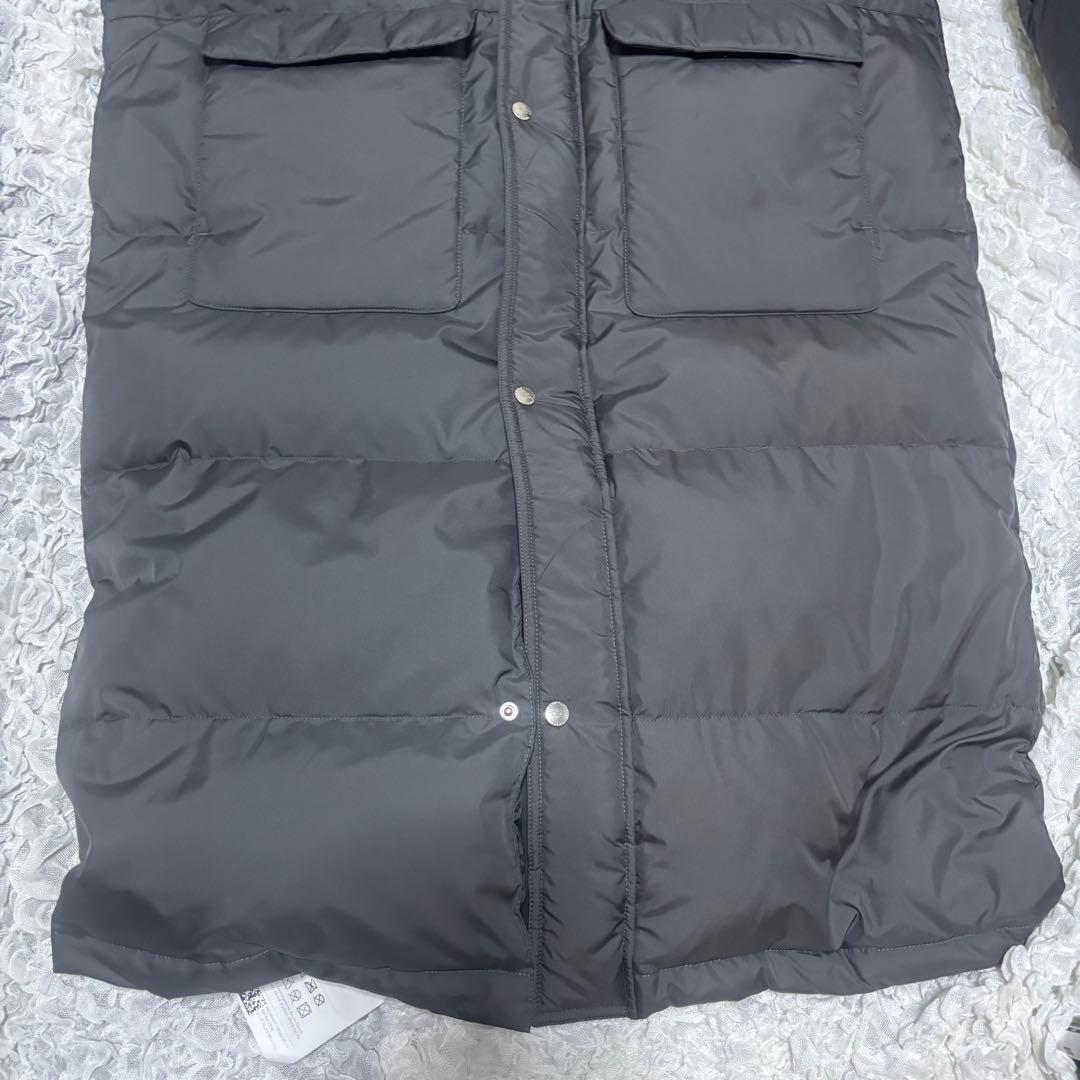 アンブロ UMBRO ベンチコート【O】グレー フード取外し可 ロング　ダウン